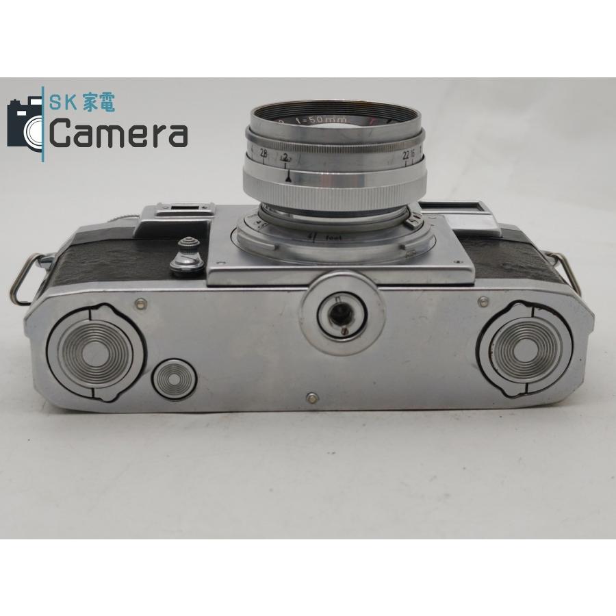 ZEISS IKON CONTAX II + Sonnar 50mm F2 T カラーダイヤル ZEISS IKON CONTAX II + Sonnar 50mm F2 T カラーダイヤル