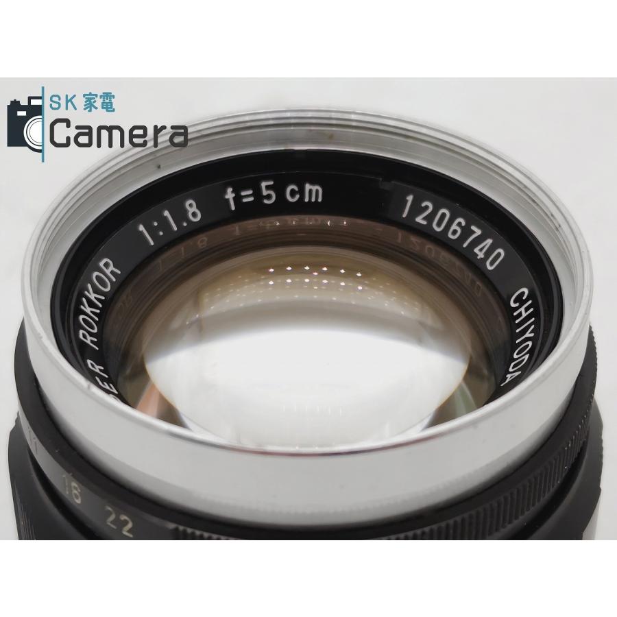 千代田光学 SUPER ROKKOR 5cm F1.8 L39 2024年2月清掃 ミノルタ 千代田光学 SUPER ROKKOR 5cm F1.8 L39 2024年2月清掃 ミノルタ