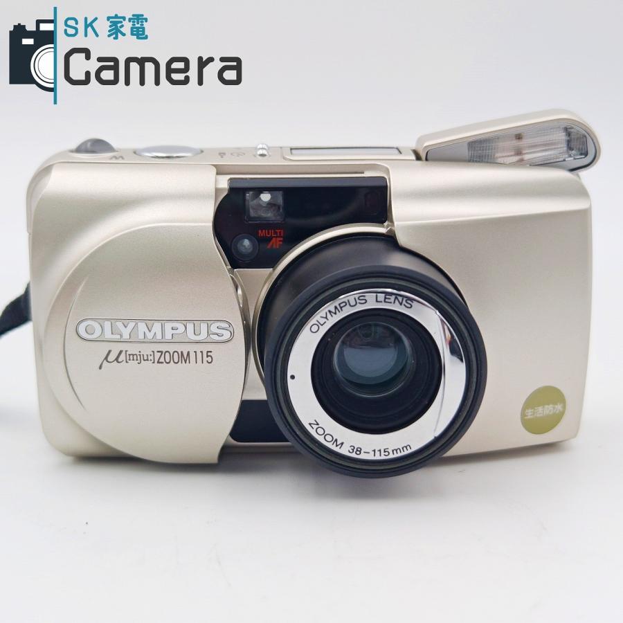 中古】 OLYMPUS μ [mju:] ZOOM 115 オリンパス ミュー コンパクト