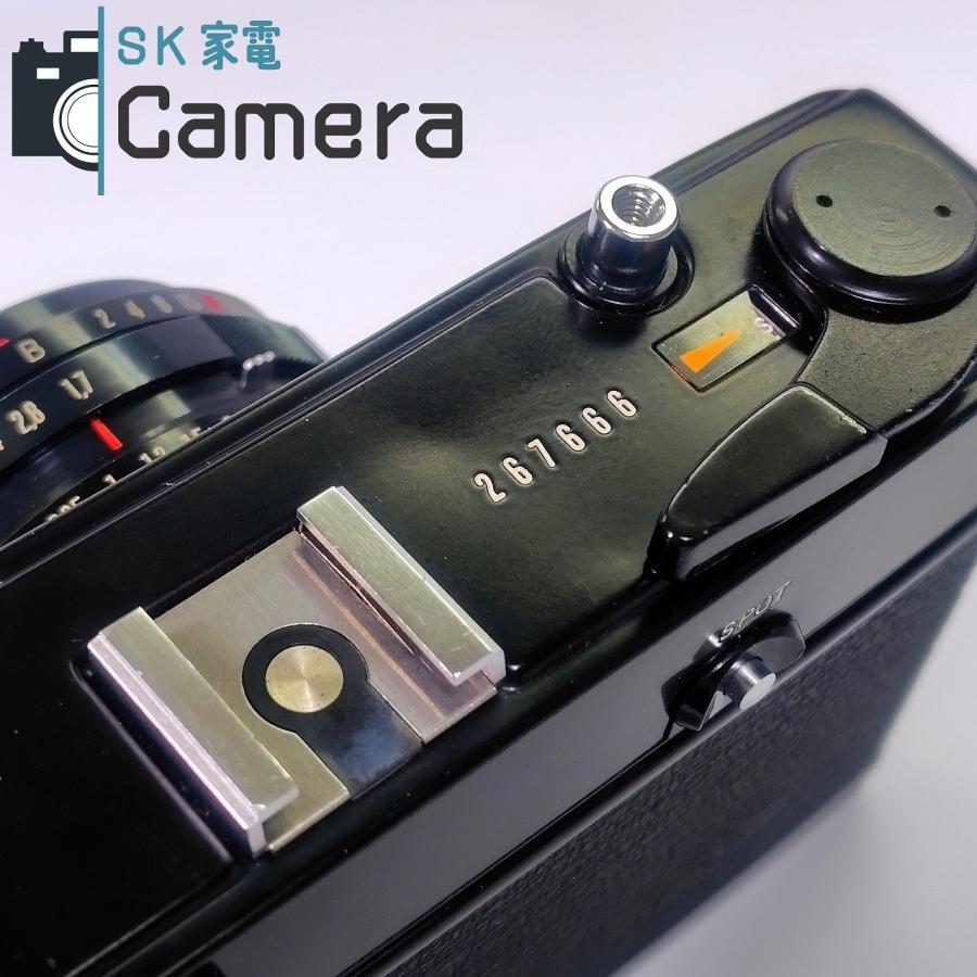 OLYMPUS-35 SP G.ZUIKO 42mm F1.7 ブラック オリンパス BLACK 黒