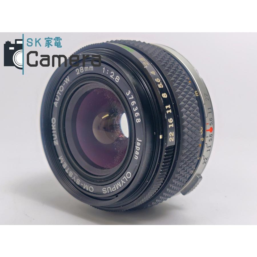 美品 OLYMPUS オリンパス Zuiko auto-w 28mm F2.8 Olympus OM Zuiko Auto-W 28mm F2.8 Wide Angle Prime Lens OM