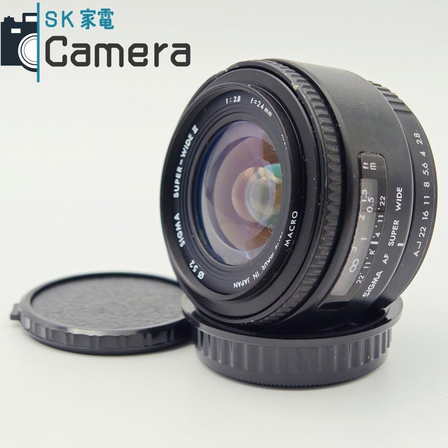 中古】 SIGMA SUPER-WIDE II 24mm F2.8 ペンタックス Kマウント用 