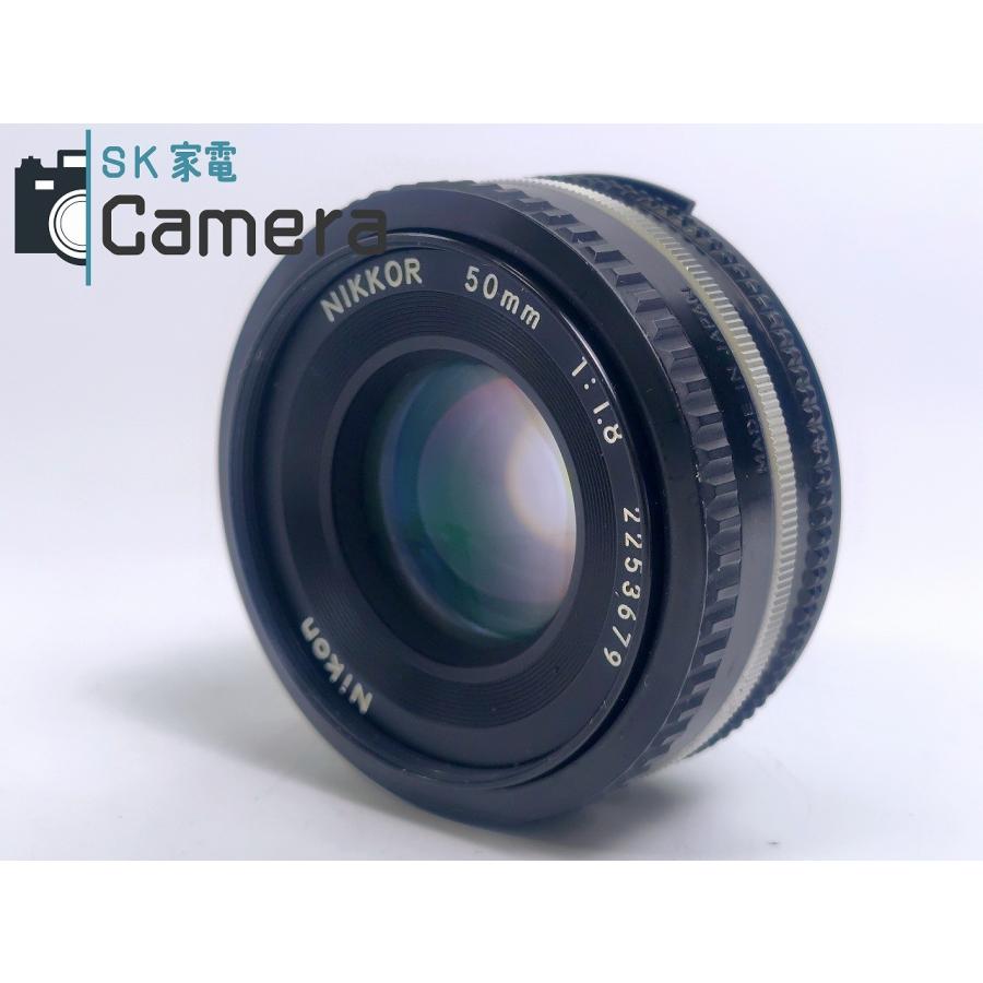 Nikon - 【実用】 Nikon NIKKOR 50ｍｍ F1.8 Ai-s ニコン 2025年5月清掃済 実用】 Nikon NIKKOR 50mm F1.8 Ai-s ニコン 2025年5月清掃済
