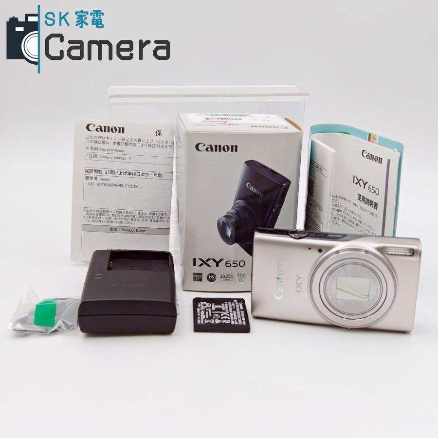 中古】【ほぼ未使用】Canon IXY 650 PC2274 キャノン イクシー 