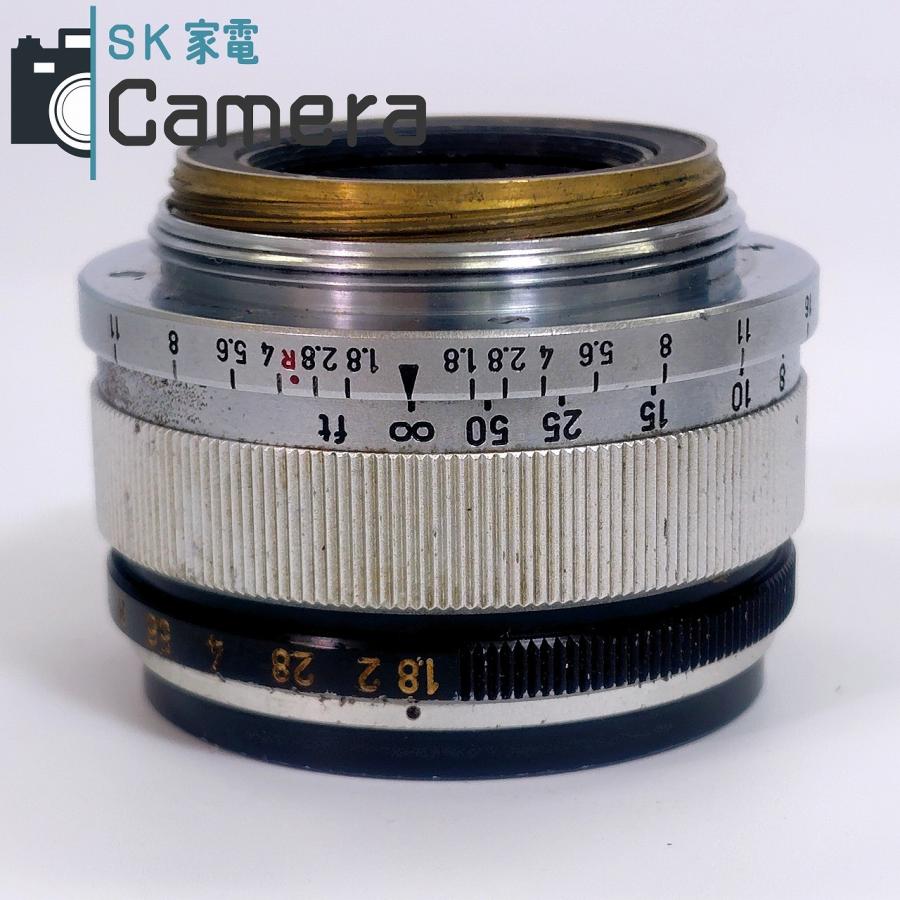 中古】 Canon LENS 35mm F1.8 L39 キャノン キャップ付 : SK家電