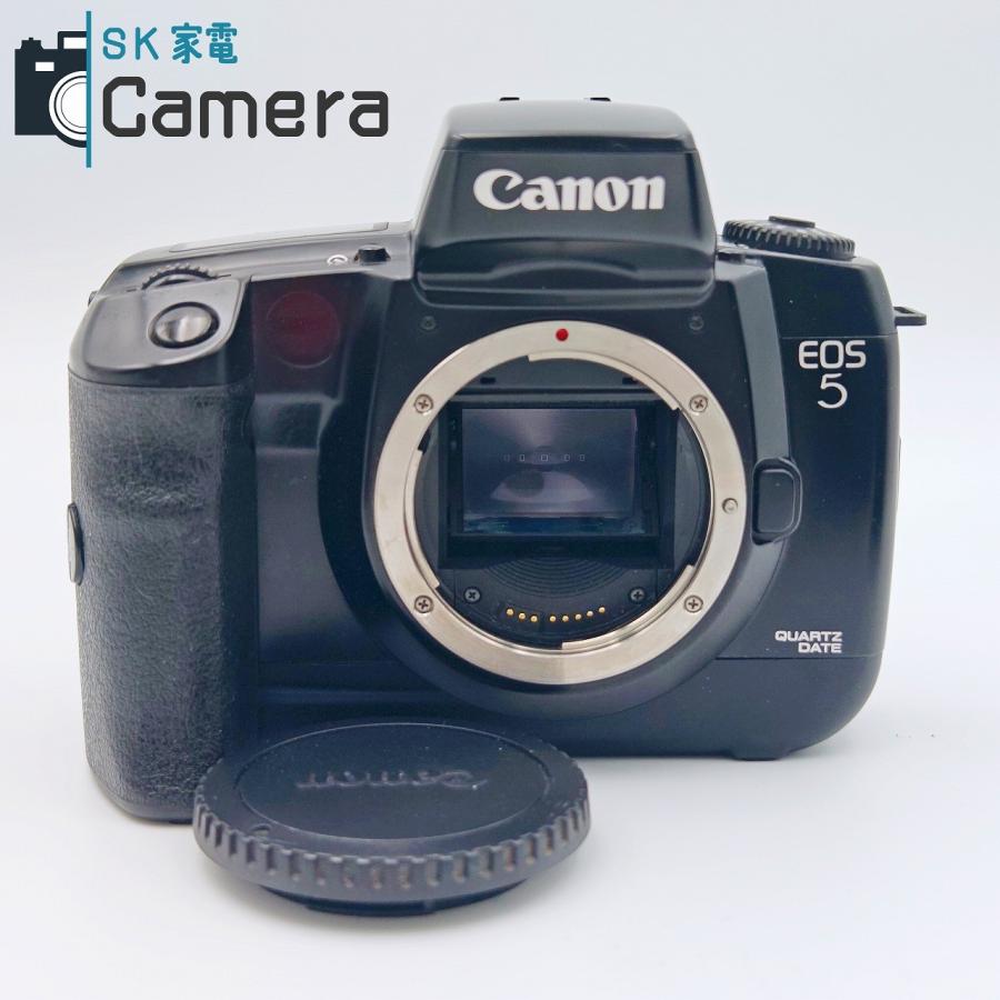 中古】 Canon EOS 5 QUARTZ DATE キャノン テスト用フィルムにて確認済