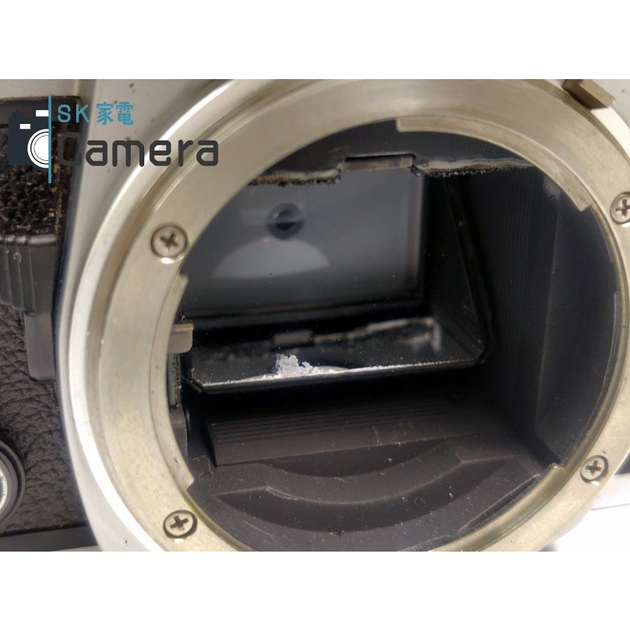 中古】 Nikon FE シルバー シャッター 露出 動作 ニコン : SK