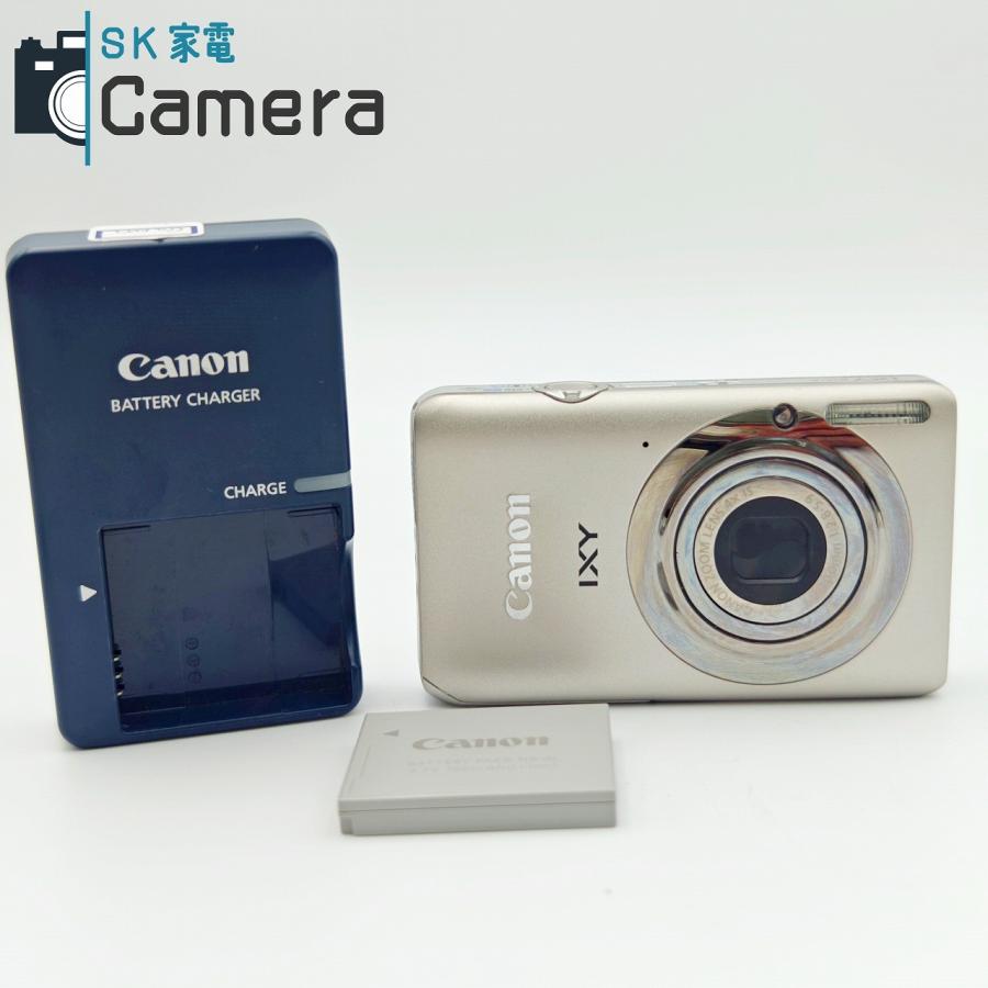 Canon キャノン IXY 210 デジカメ Wi-Fi シルバー 充電器 【公式通販】