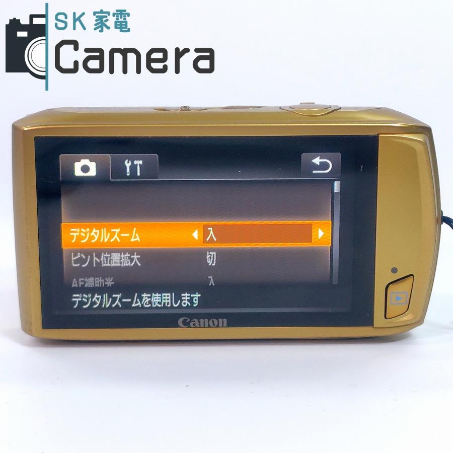 中古】 Canon IXY 31S コンパクトデジタルカメラ PC1584 ゴールド