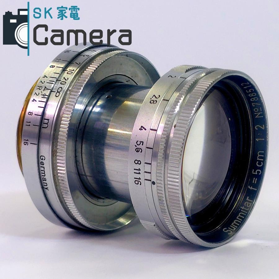 中古】 Leitz Summitar 5cm F2 L39 2025年11月清掃済 ライカ