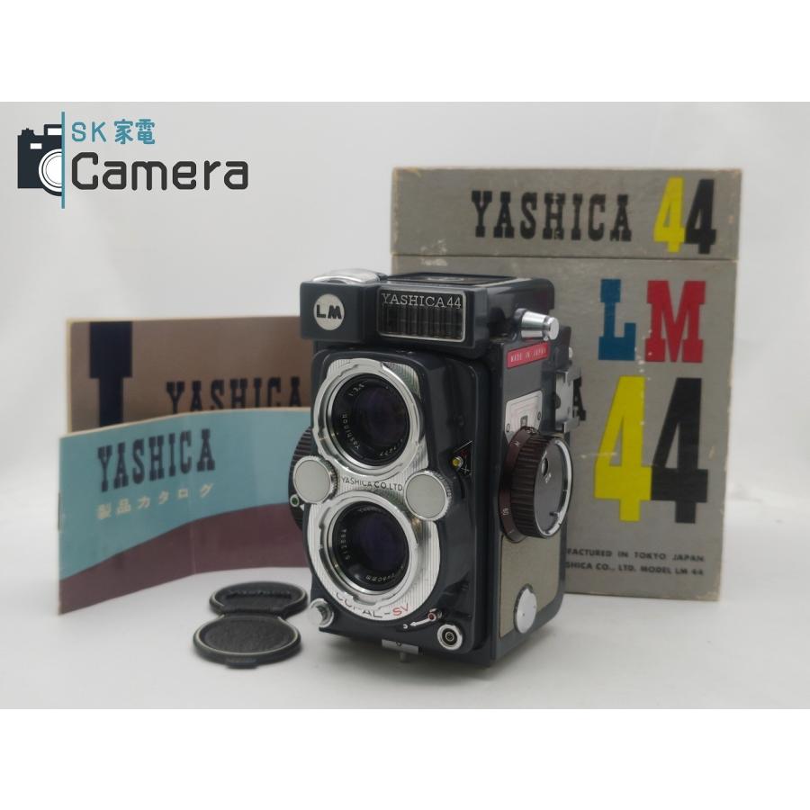 中古】 YASHICA 44 LM 60mm F3.5 動作品 箱 説明書 付 外観美品  