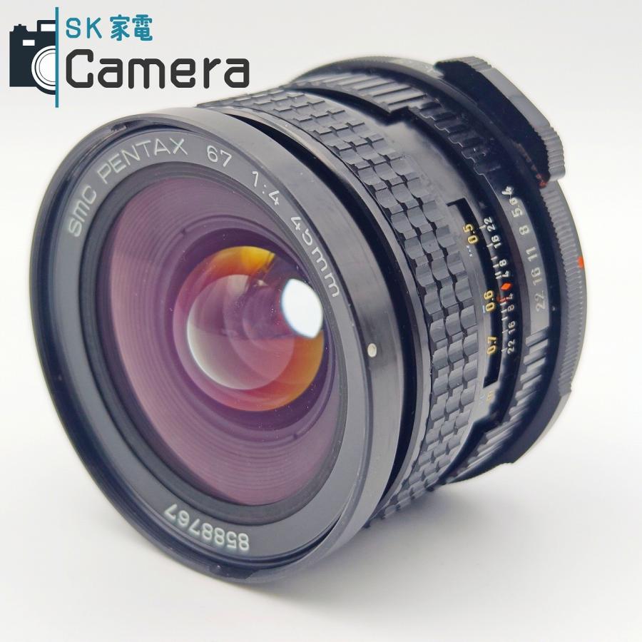 ❁完動/美品❁PENTAX ペンタックス SMC 67 45mm F4 中古】 PENTAX SMC 67 45mm F4 2026年1月清掃済 ペンタックス : SK