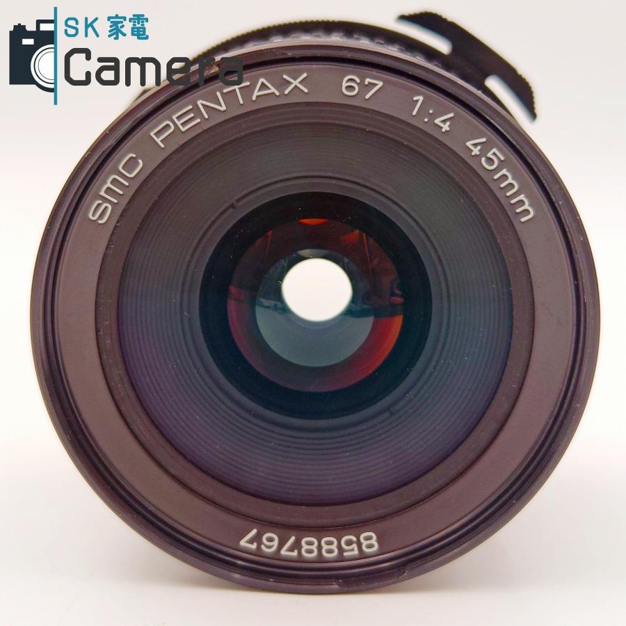 中古】 PENTAX SMC 67 45mm F4 2026年1月清掃済 ペンタックス : SK