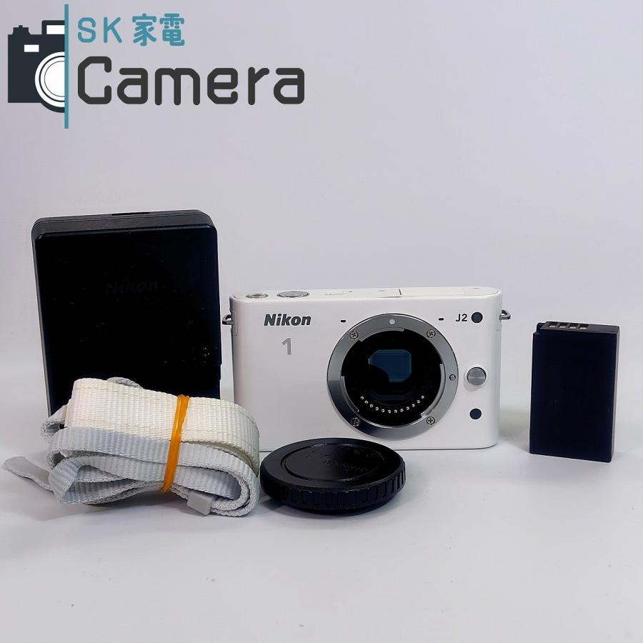 Nikon 1 J2 ミラーレスカメラ(充電器付き) 中古】 Nikon1 J2 ニコン ミラーレス一眼デジタルカメラ 電池 充電器