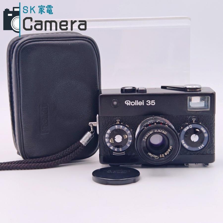 中古】 Rollei Rollei35 Tessar 40mm F3.5 black SINGAPORE ローライ