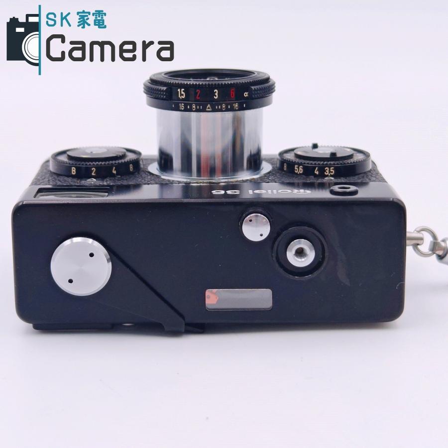 中古】 Rollei Rollei35 Tessar 40mm F3.5 black SINGAPORE ローライ