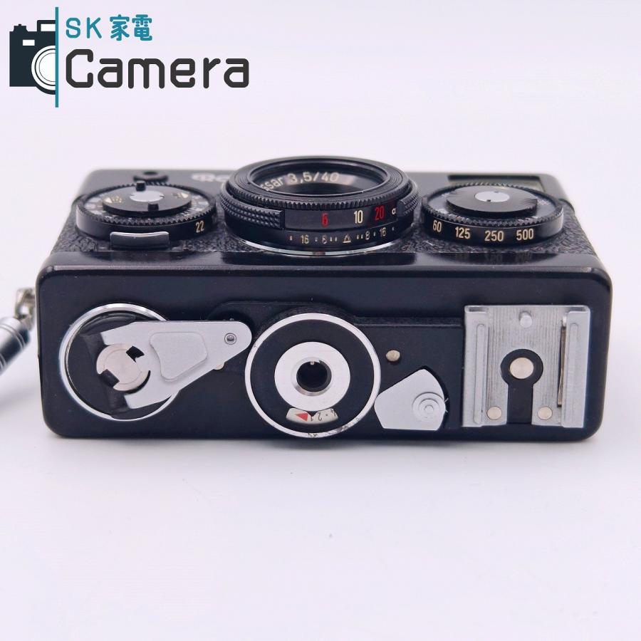 中古】 Rollei Rollei35 Tessar 40mm F3.5 black SINGAPORE ローライ