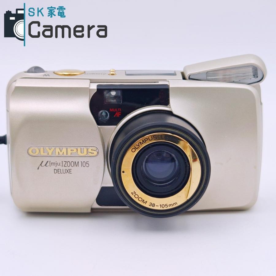 中古】 OLYMPUS μ [mju:] ZOOM 105 DELUXE オリンパス テスト用
