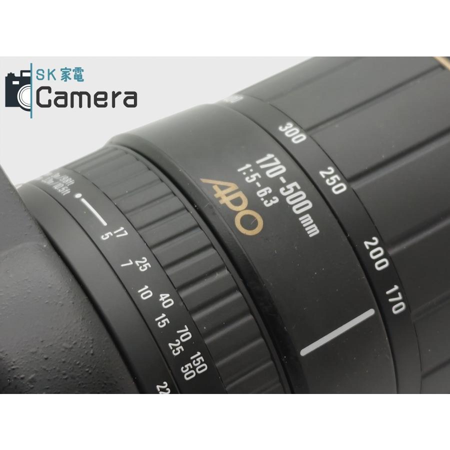 SIGMA APO 170-500mm F5-6.3 ソニー・ミノルタ用 シグマ SIGMA APO 170-500mm F5-6.3 ソニー・ミノルタ用 シグマ