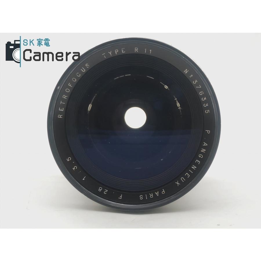 【中古】 P.ANGENIEUX PARIS 28ｍｍ F3.5 RETROFOCUS TYPE R 11 ALPA用 アンジェニュー アルパ 希少 実用 中古】 P.ANGENIEUX PARIS 28mm F3.5 RETROFOCUS TYPE R 11