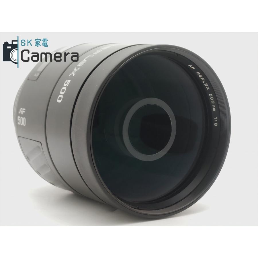 MINOLTA AF REFLEX 500mm F8 ND 4X フィルター ケース 付 美品 MINOLTA AF REFLEX 500mm F8 ND 4X フィルター ケース 付 美品
