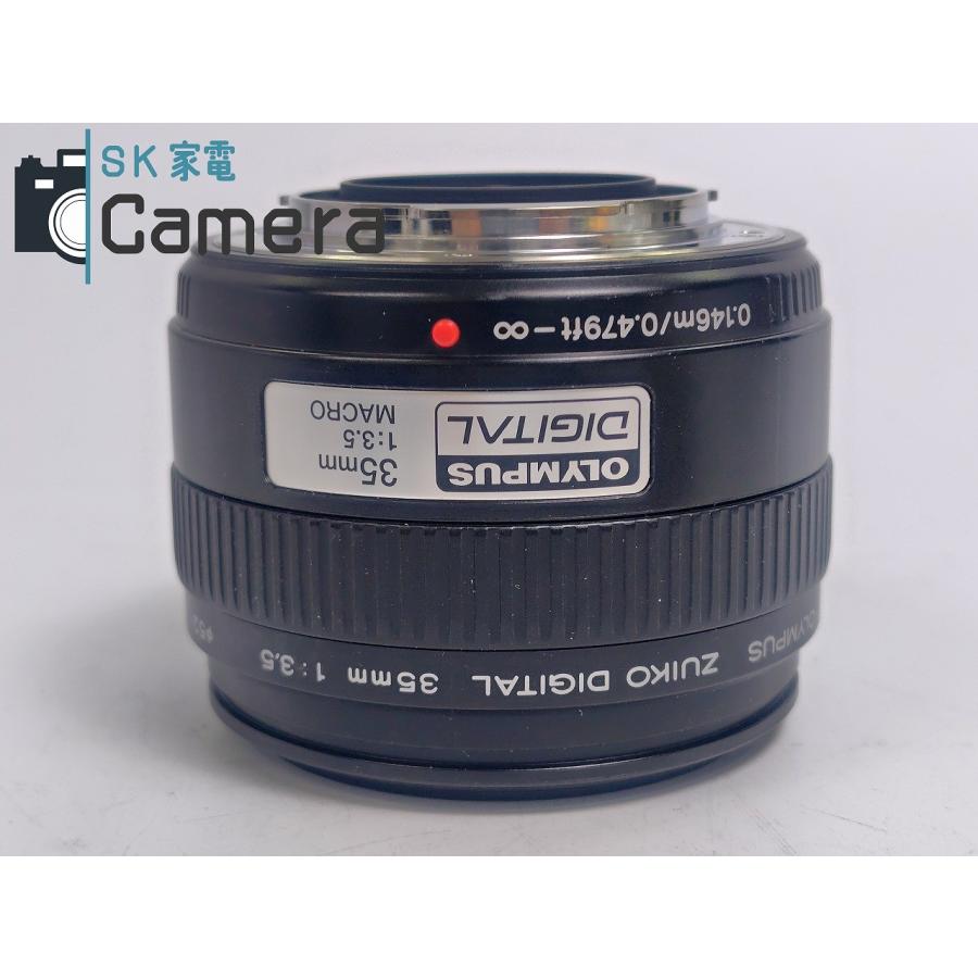 OLYMPUS - 【美品】 OLYMPUS ZUIKO DIGITAL 35ｍｍ F3.5 MACRO 希少なフォーサーズキャップ付 オリンパス 美品】 OLYMPUS ZUIKO DIGITAL 35mm F3.5 MACRO 希少なフォー