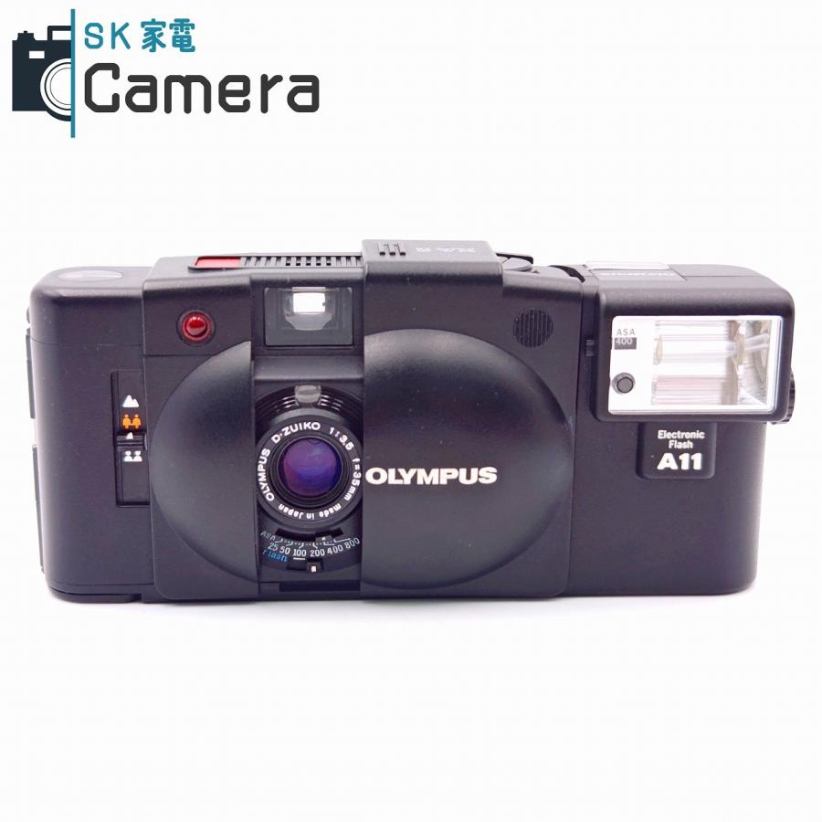 中古】 OLYMPUS XA2 D.ZUIKO 35mm F3.5 A11 付 動作品 オリンパス