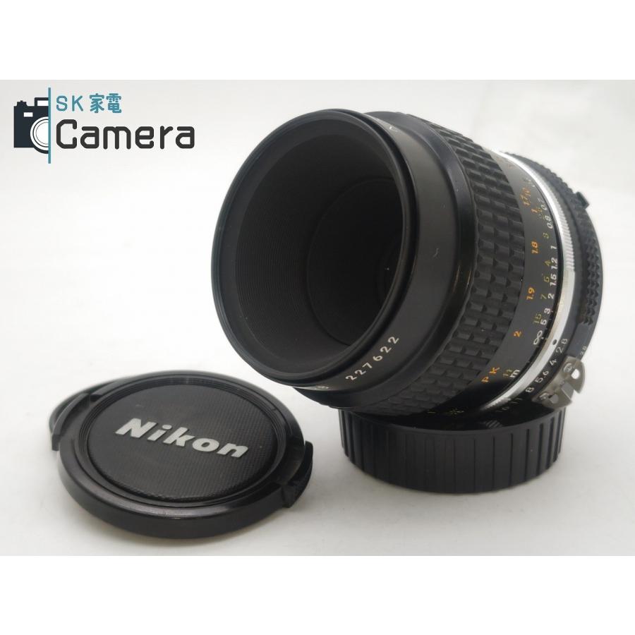 Nikon Micro-NIKKOR 55mm F2.8 Ai-s ニコン キャップ 保護フィルター  