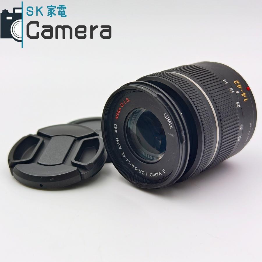 中古】 Panasonic LUMIX G VARIO 14-42mm F3.5-5.6 ASPH. MEGA