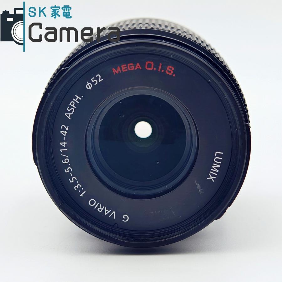 中古】 Panasonic LUMIX G VARIO 14-42mm F3.5-5.6 ASPH. MEGA