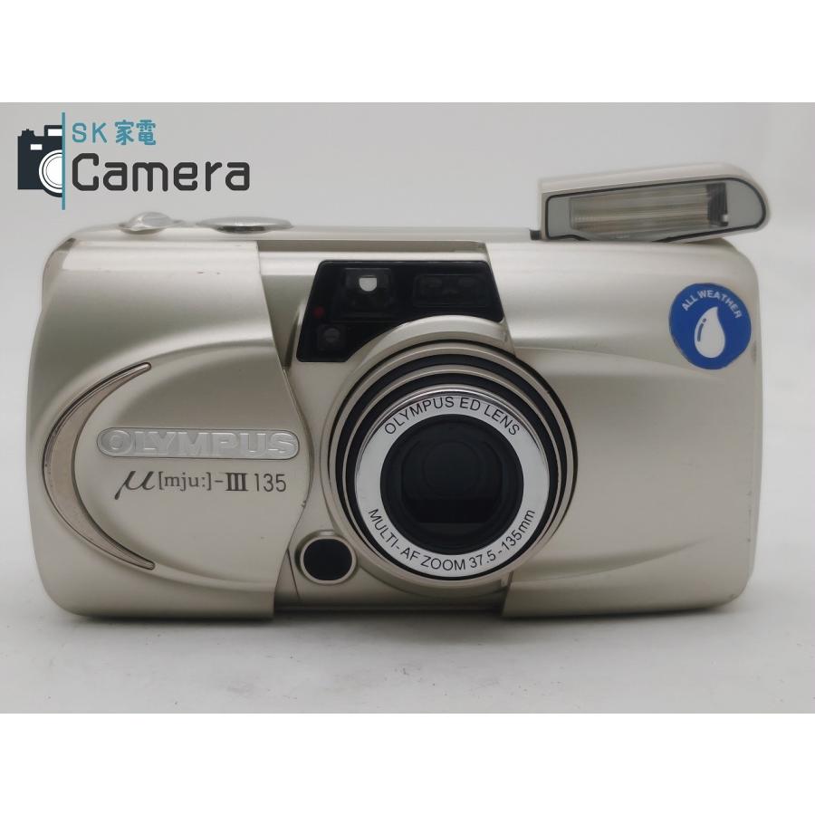 OLYMPUS μ mju-III 135 コンパクトフィルムカメラ μ（ミュー）シリーズ：μ（ミュー）-III 135：カメラ製品：カメラ