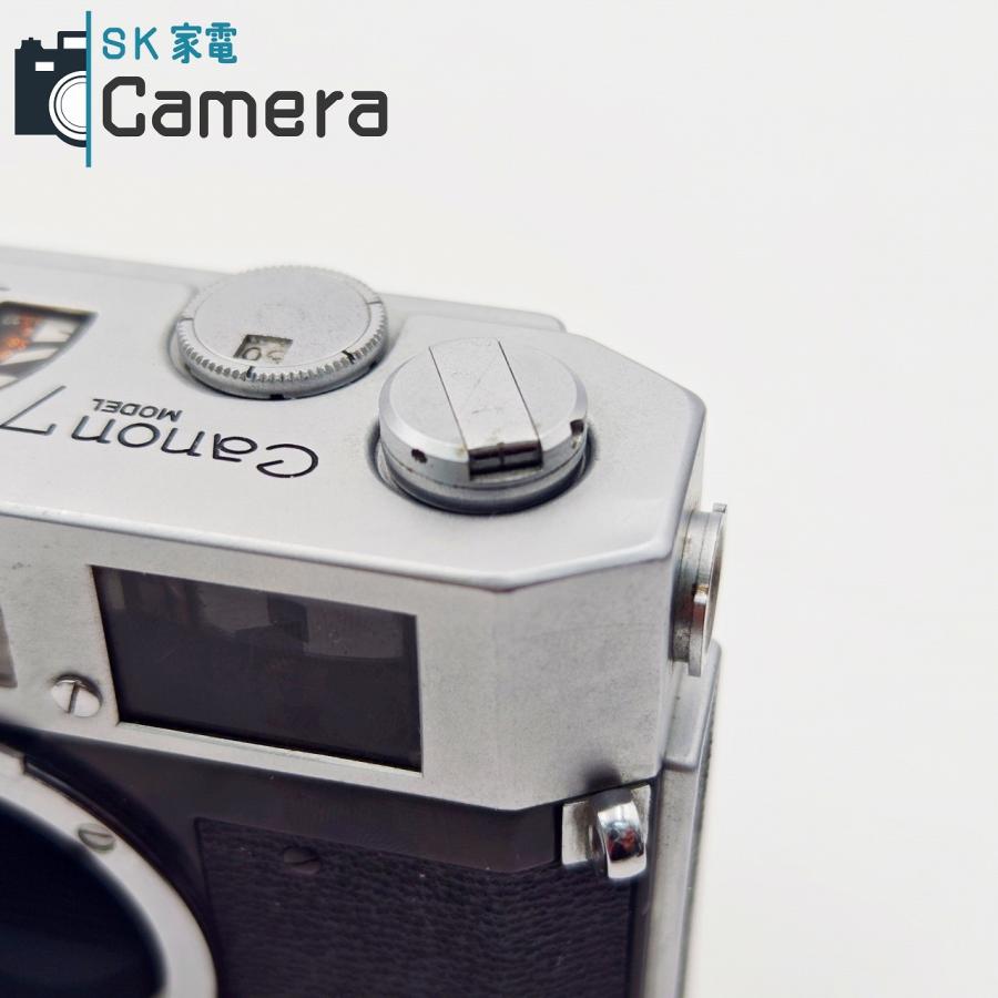 中古】 Canon MODEL7 レンジファインダー シャッター 露出 動作 Canon7