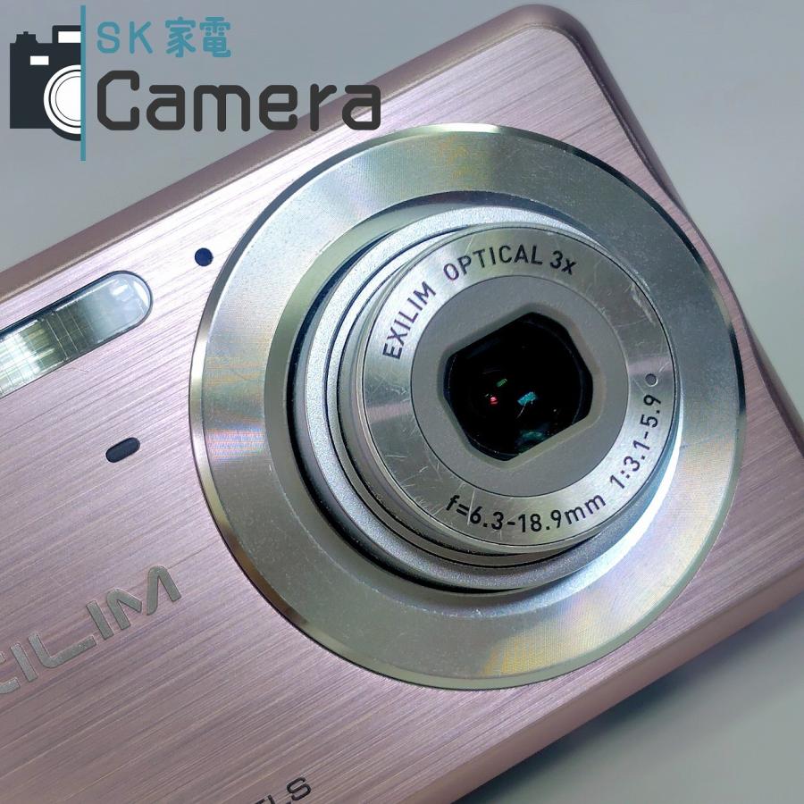 CASIO EXILIM EX-Z77 エクシリム ピンク 電池 充電器付 カシオ