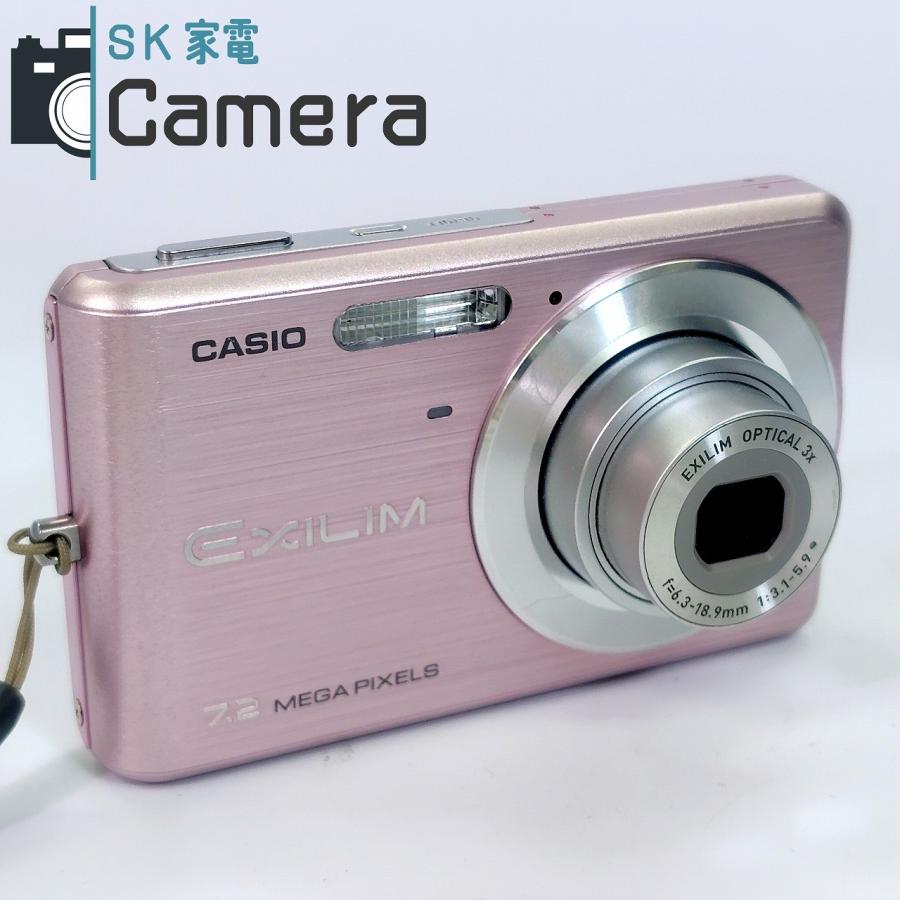 CASIO EXILIM EX-Z77 ピンクバッテリー充電器付　デジタルカメラ Amazon | カシオ Exilim EX-Z77 7.2MP デジタルカメラ 3倍手ぶれ
