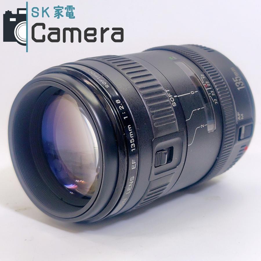 中古】 Canon EF 135mm F2.8 SOFTFOCUS キャップ付 キャノン ソフト
