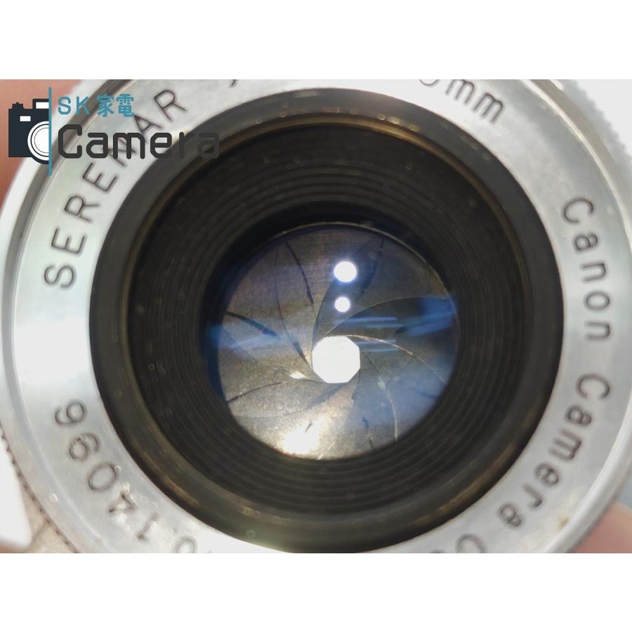 Canon SERENAR 50mm F3.5 L39 沈胴 Lマウント キャノン : SK Canon SERENAR 50mm F3.5 L39 沈胴 Lマウント キャノン : SK