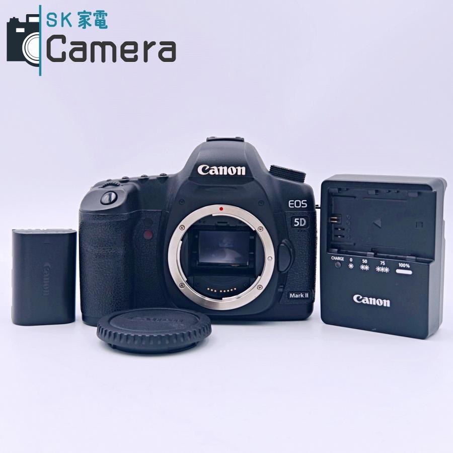 中古】 Canon EOS 5D Mark II キャノン イオス 電池 充電器 付 : SK