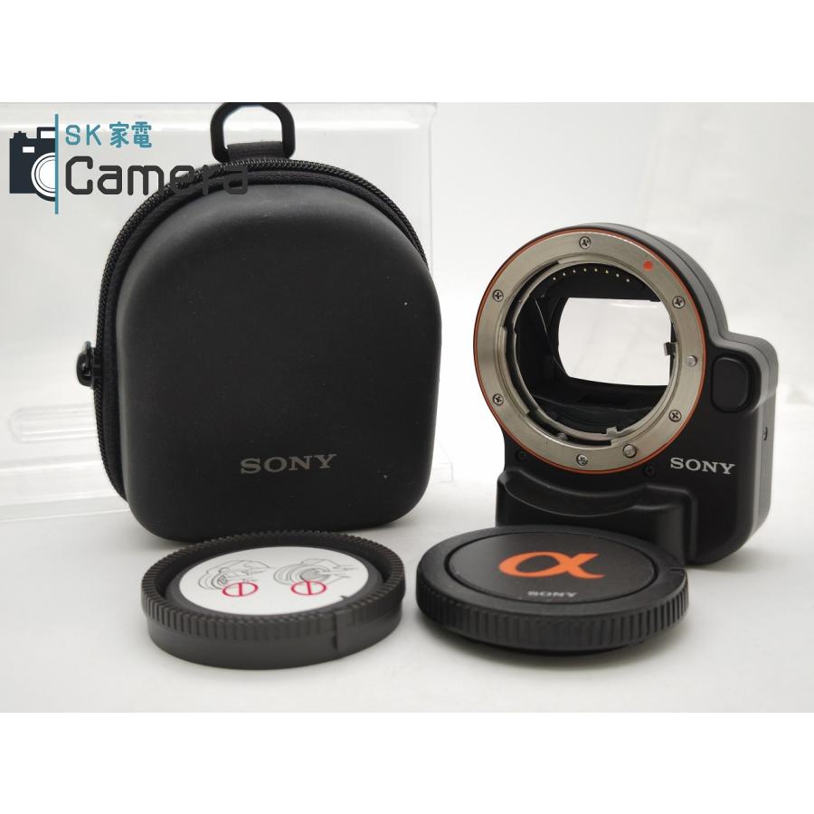 SONY LA-EA4 マウントアダプター キャップ ケース 付 ソニー 美品  
