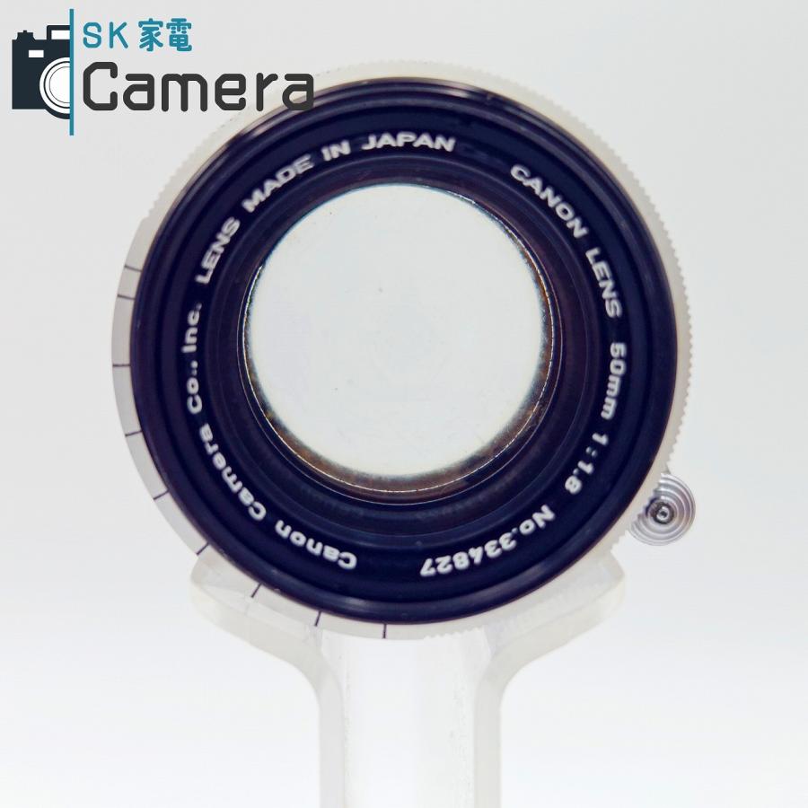 中古】 Canon MODEL7 50mm F1.8 L39 レンジファインダー シャッター