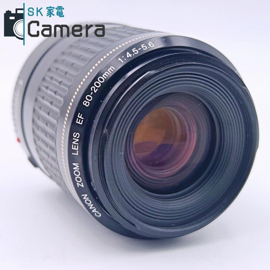 中古】 Canon EF 80-200mm F4.5-5.6 USM キャノン キャップ 