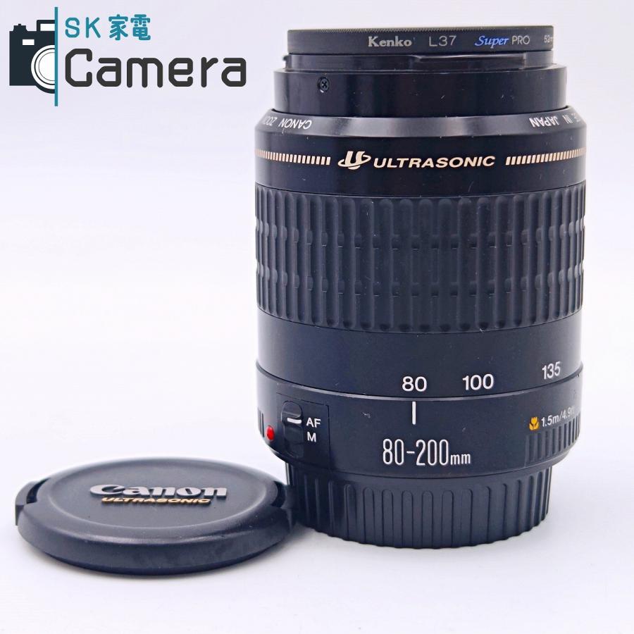 中古】 Canon EF 80-200mm F4.5-5.6 USM キャノン キャップ 