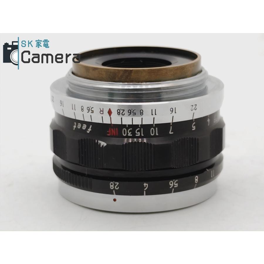 SANKYO KOHKI W-KOMURA 35mm F2.8 L39 コムラー 現状品 : SK SANKYO KOHKI W-KOMURA 35mm F2.8 L39 コムラー 現状品 : SK