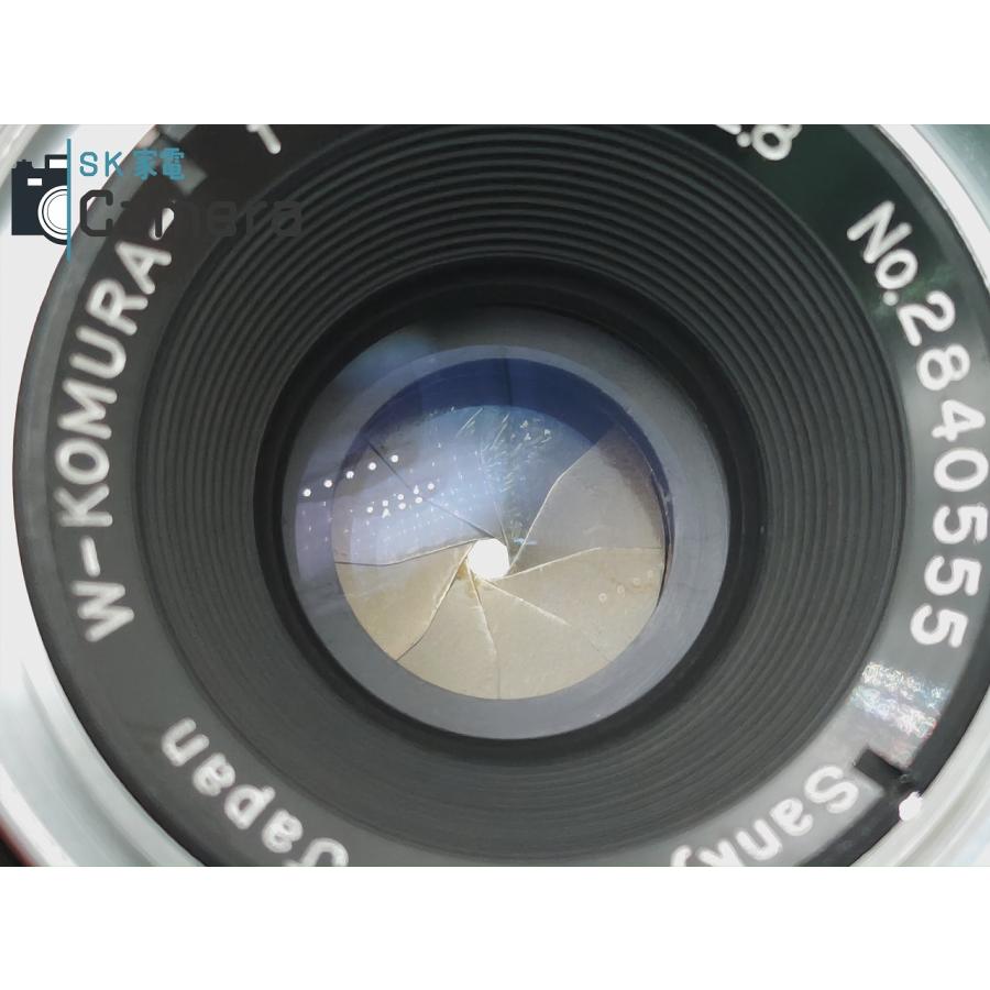 SANKYO KOHKI W-KOMURA 35mm F2.8 L39 コムラー 現状品 : SK SANKYO KOHKI W-KOMURA 35mm F2.8 L39 コムラー 現状品 : SK