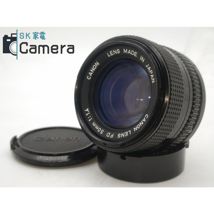 Canon NEW FD 50mm F1.4 キャノン キャップ付き : SK家電