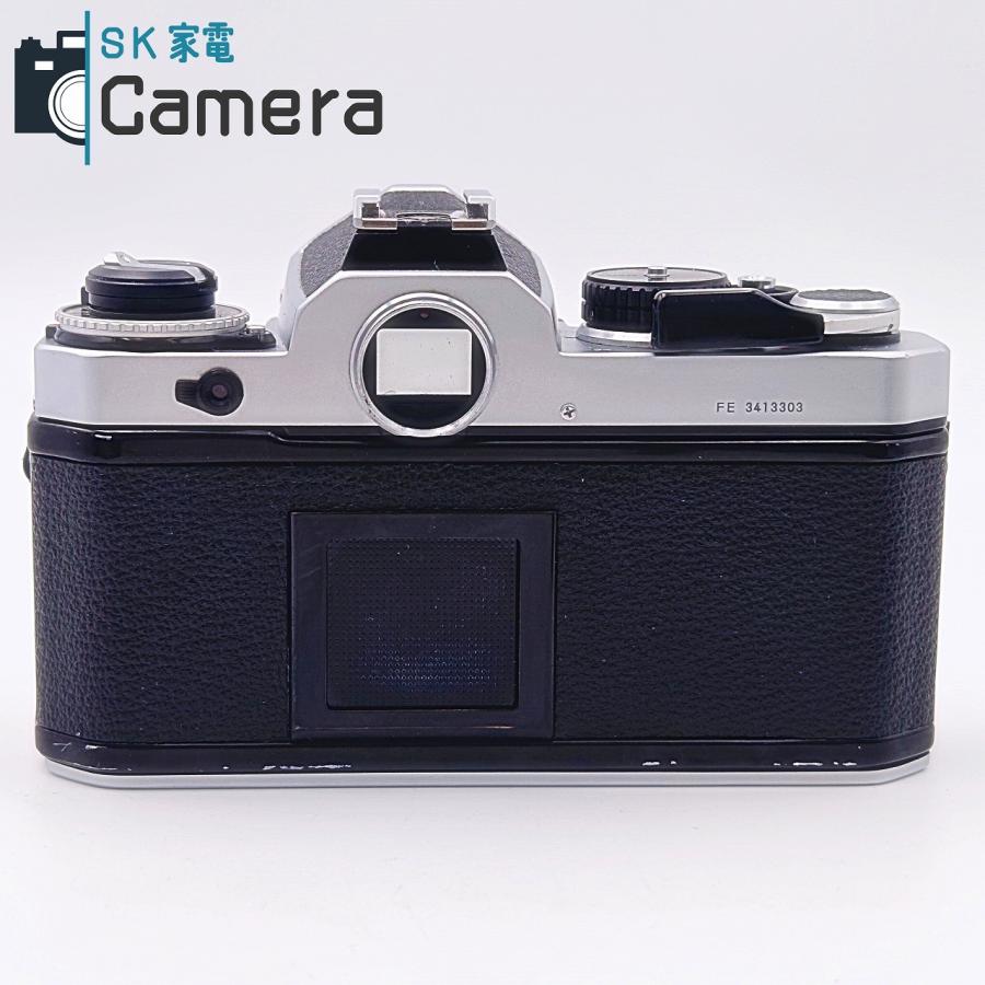 中古】 Nikon FE シルバー シャッター 露出 動作 ニコン : SK家電