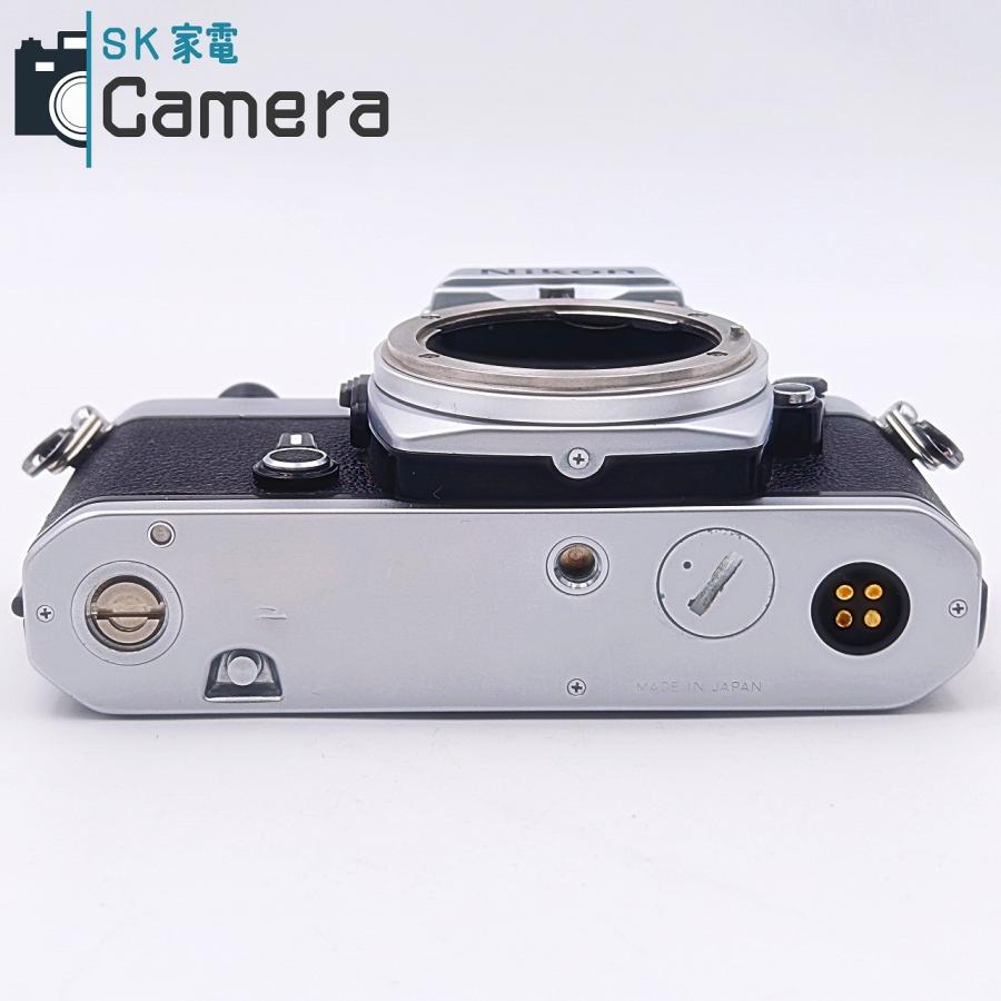 中古】 Nikon FE シルバー シャッター 露出 動作 ニコン : SK家電