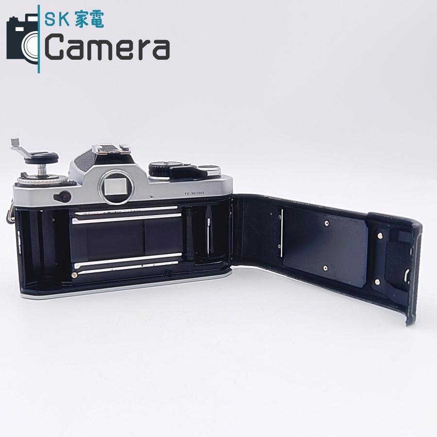 中古】 Nikon FE シルバー シャッター 露出 動作 ニコン : SK家電