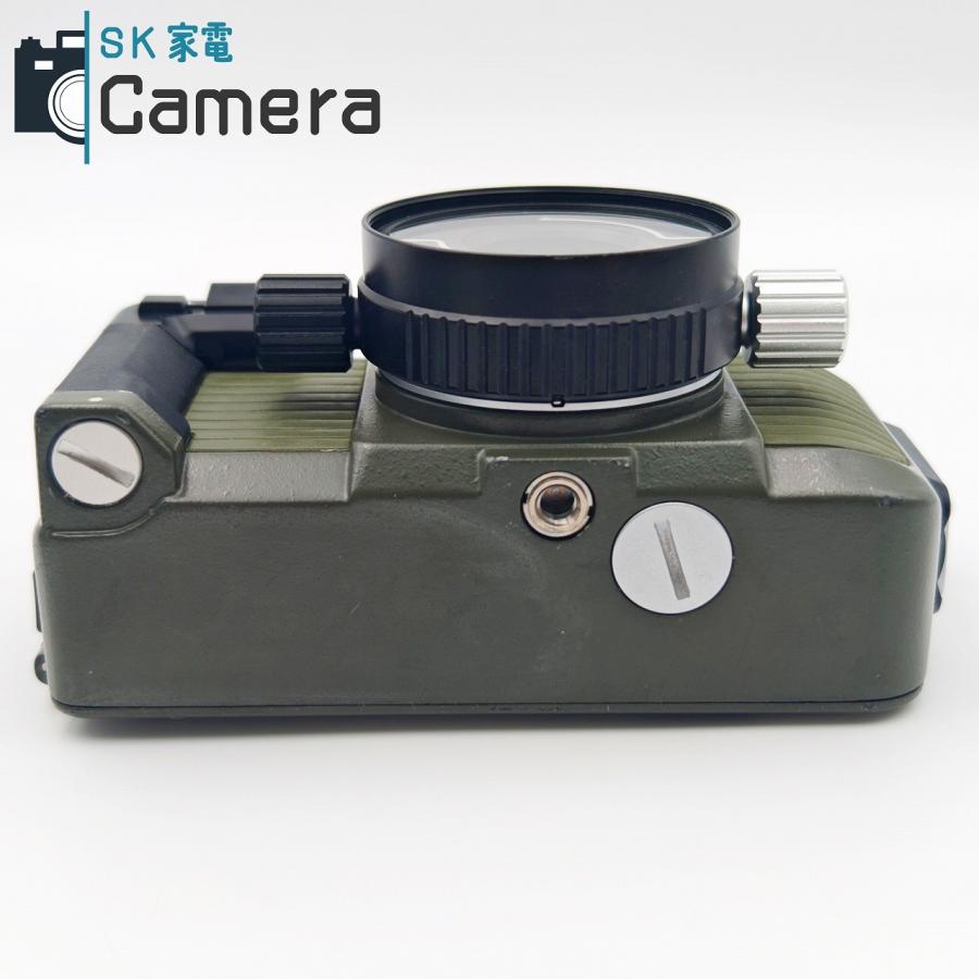 【中古】 NIKON NIKONOS-V NIKKOR 35ｍｍ F2.5 オリーブ シャッター 露出 動作 ニコン ニコノス キャップ付の画像