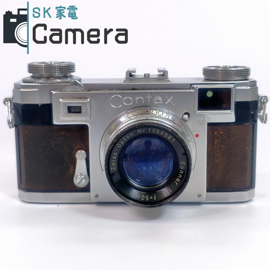 中古】 CONTAX IIa カラーダイヤル Sonnar 50mm F2 ZEISS IKON