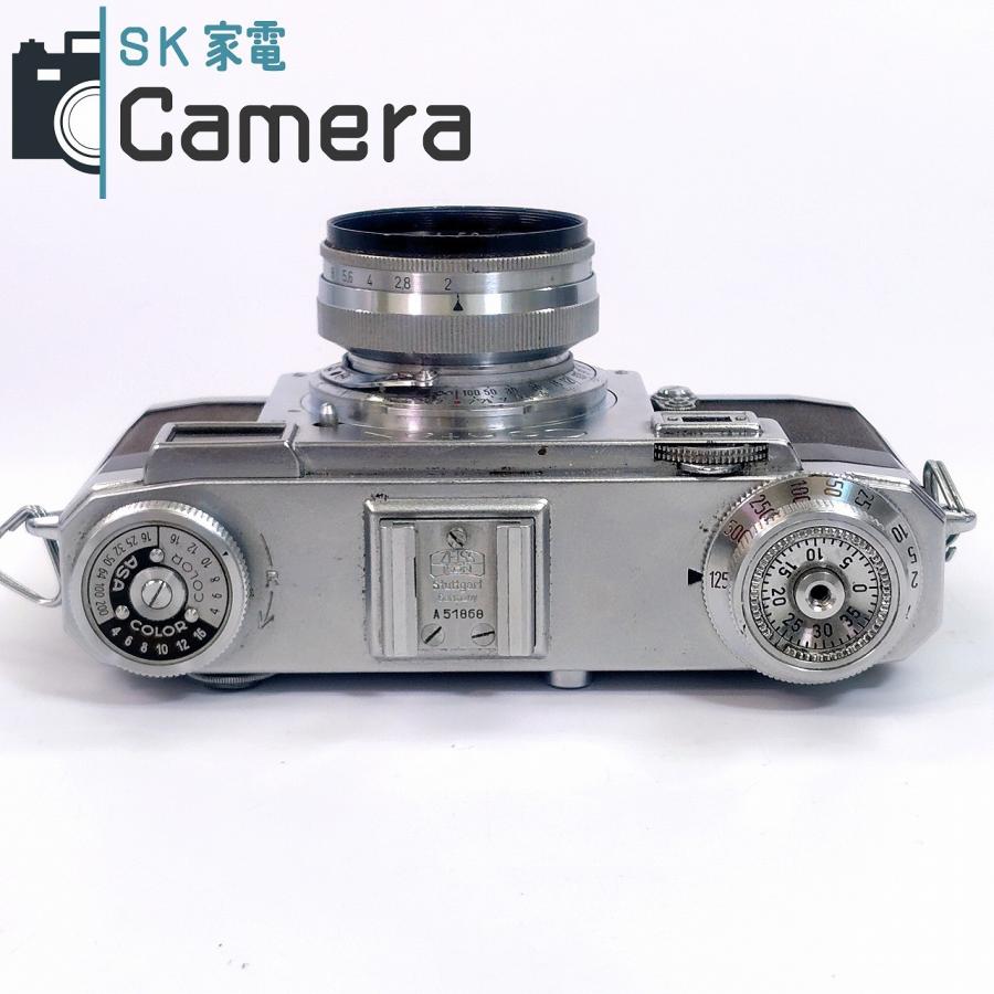中古】 CONTAX IIa カラーダイヤル Sonnar 50mm F2 ZEISS IKON